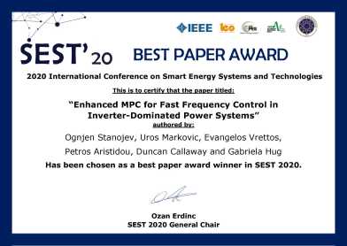 Best Paper Award